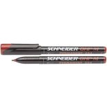 Alkoholos marker, OHP, 1 mm, SCHNEIDER "Maxx 224 M", fekete