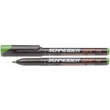 Alkoholos marker, OHP, 1 mm, SCHNEIDER "Maxx 224 M", fekete