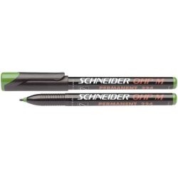   Alkoholos marker, OHP, 1 mm, SCHNEIDER "Maxx 224 M", zöld