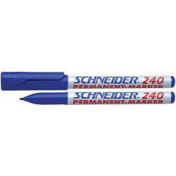   Alkoholos marker, 1-2 mm, kúpos, SCHNEIDER "Maxx 240", kék