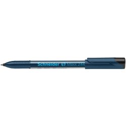   Alkoholos marker, CD/DVD, 0,7 mm, SCHNEIDER "Maxx 244", fekete