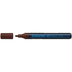 Lakkmarker, 1-3 mm, SCHNEIDER "Maxx 270", barna
