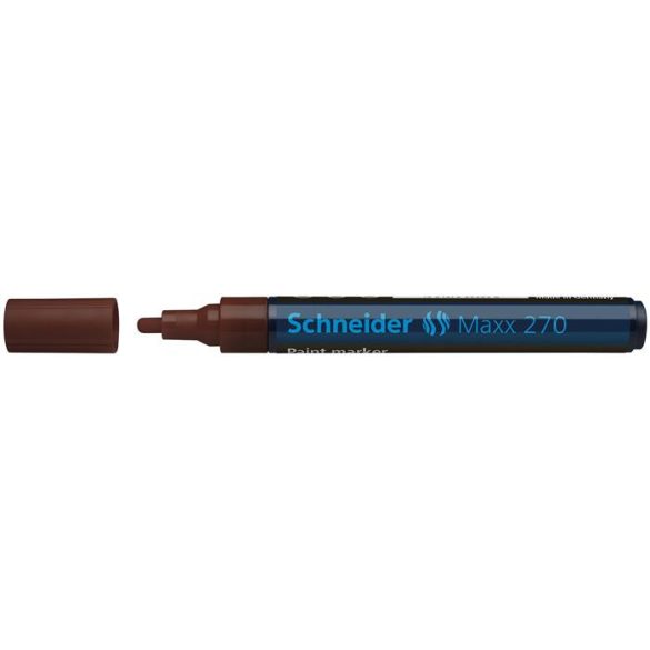 Lakkmarker, 1-3 mm, SCHNEIDER "Maxx 270", barna