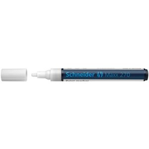 Lakkmarker, 1-3 mm, SCHNEIDER "Maxx 270", fehér