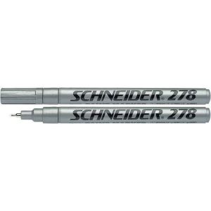 Lakkmarker, 0,8 mm, SCHNEIDER "Maxx 278", ezüst