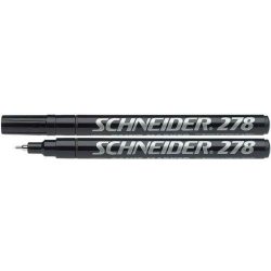 Lakkmarker, 0,8 mm, SCHNEIDER "Maxx 278", fekete