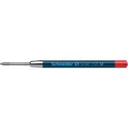   Golyóstollbetét, 0,5 mm, SCHNEIDER "Slider 755", piros