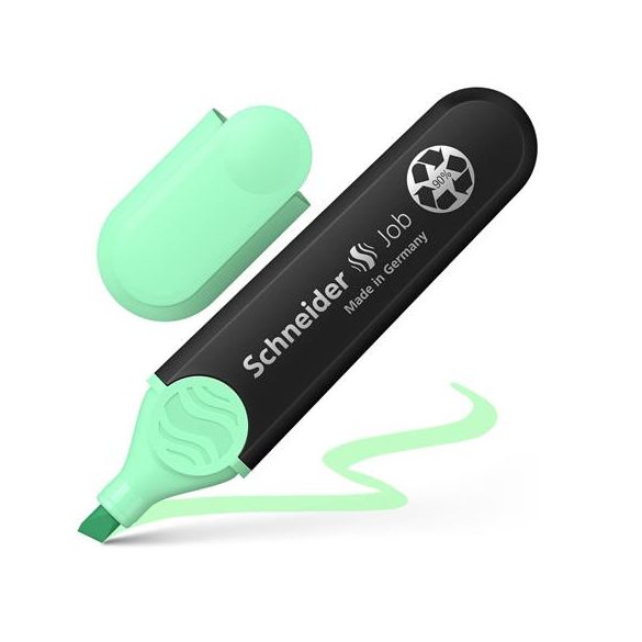 Szövegkiemelő, 1-5 mm, SCHNEIDER "Job Pastel", menta