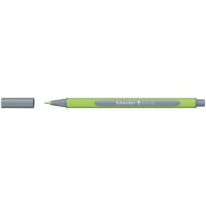 Tűfilc, 0,4 mm, SCHNEIDER "Line-Up", ezüstszürke