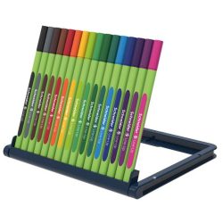   Tűfilc készlet, 0,4 mm, SCHNEIDER "Line-Up", 16 különböző szín