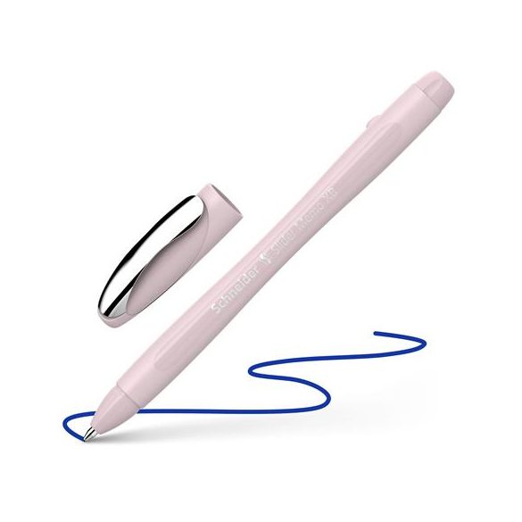 Golyóstoll, 0,7 mm, kupakos, SCHNEIDER "Slider Memo XB", gyöngy