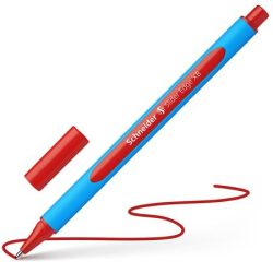   Golyóstoll, 0,7 mm, kupakos, SCHNEIDER "Slider Edge XB", piros