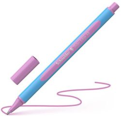   Golyóstoll, 0,7 mm, kupakos, SCHNEIDER "Slider Edge XB Pastel", lila