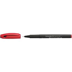 Tűfilc, 0,4 mm, SCHNEIDER "Topliner 967", piros