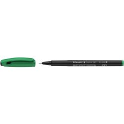Tűfilc, 0,4 mm, SCHNEIDER "Topliner 967", zöld
