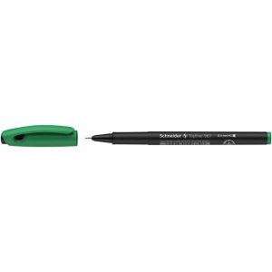 Tűfilc, 0,4 mm, SCHNEIDER "Topliner 967", zöld