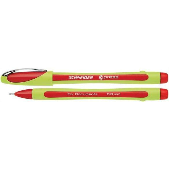 Tűfilc, 0,8 mm, SCHNEIDER "Xpress", piros