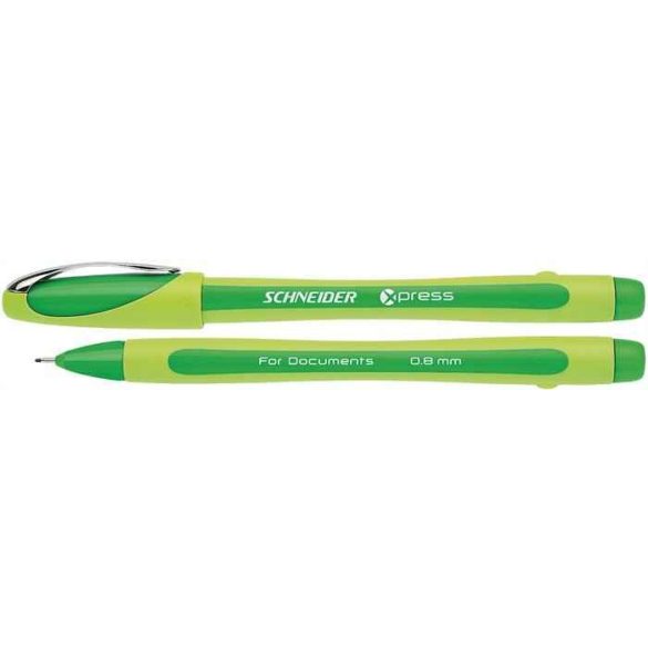 Tűfilc, 0,8 mm, SCHNEIDER "Xpress", zöld