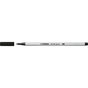 Ecsetirón, STABILO "Pen 68 brush", fekete