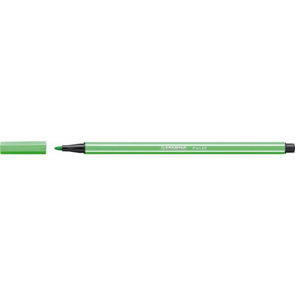 Rostirón, 1 mm, STABILO "Pen 68", smaragdzöld