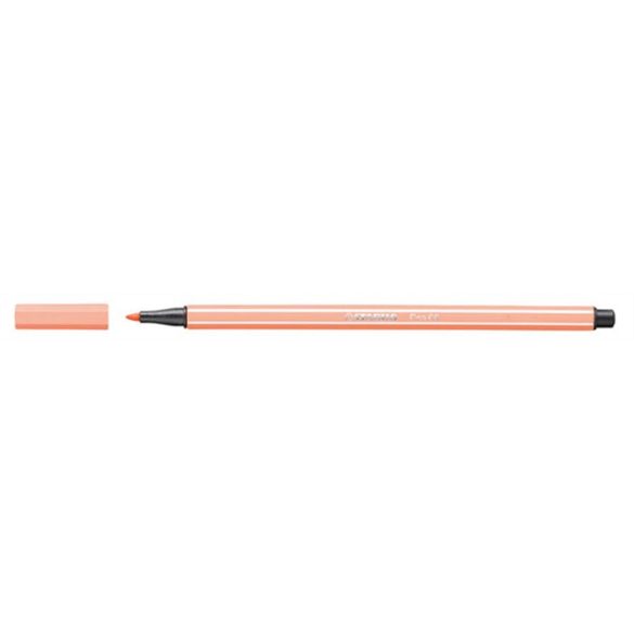 Rostirón, 1 mm, STABILO "Pen 68", világos testszínű