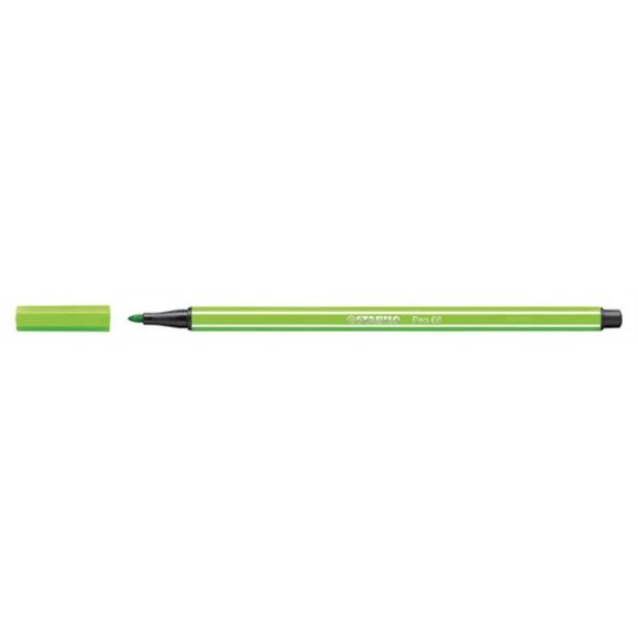 Rostirón, 1 mm, STABILO "Pen 68", világoszöld