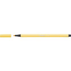Rostirón, 1 mm, STABILO "Pen 68", sárga