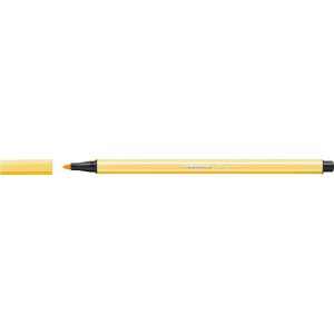 Rostirón, 1 mm, STABILO "Pen 68", sárga