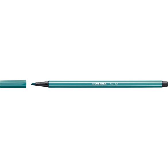 Rostirón, 1 mm, STABILO "Pen 68", türkizkék