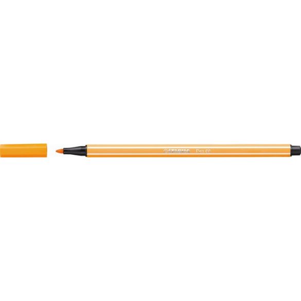 Rostirón, 1 mm, STABILO "Pen 68", narancssárga