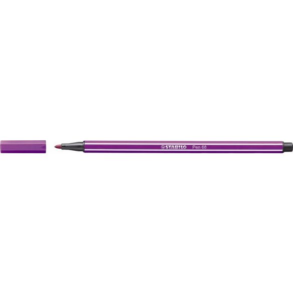 Rostirón, 1 mm, STABILO "Pen 68", orgona lila