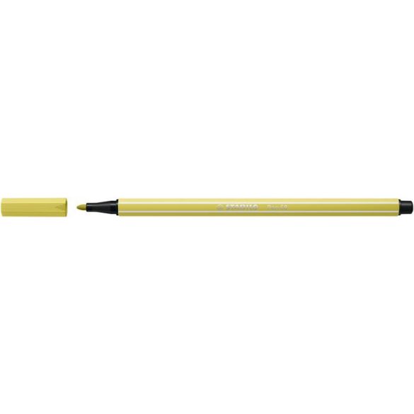Rostirón, 1 mm, STABILO "Pen 68", mustár