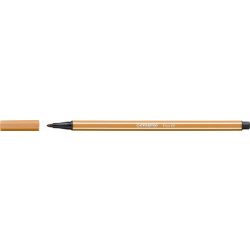 Rostirón, 1 mm, STABILO "Pen 68", sötétokker