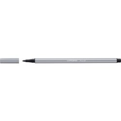 Rostirón, 1 mm, STABILO "Pen 68", közép szürke