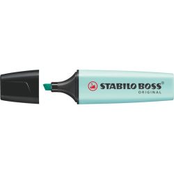  Szövegkiemelő, 2-5 mm, STABILO "BOSS original Pastel", türkiz