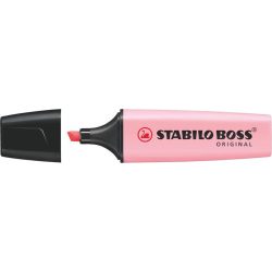   Szövegkiemelő, 2-5 mm, STABILO "BOSS original Pastel", rózsa