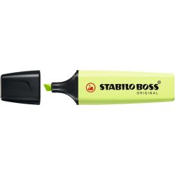   Szövegkiemelő, 2-5 mm, STABILO "BOSS original Pastel", harmatos lime