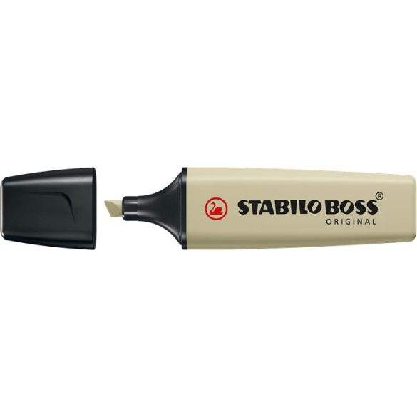 Szövegkiemelő, 2-5 mm, STABILO "BOSS original NatureCOLORS", sárzöld