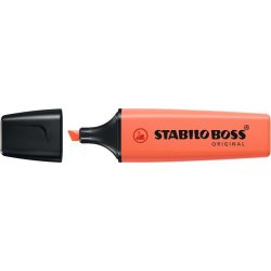   Szövegkiemelő, 2-5 mm, STABILO "BOSS original Pastel", halvány korall