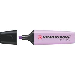   Szövegkiemelő, 2-5 mm, STABILO "BOSS original Pastel", lila
