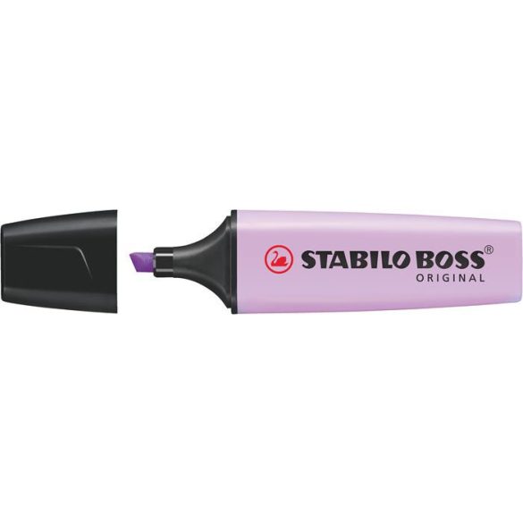 Szövegkiemelő, 2-5 mm, STABILO "BOSS original Pastel", lila