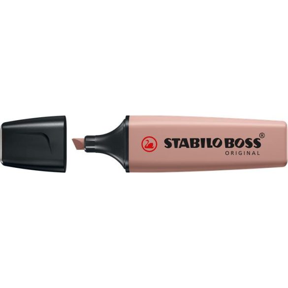 Szövegkiemelő, 2-5 mm, STABILO "BOSS original NatureCOLORS", sötétbarna