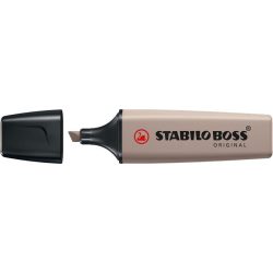   Szövegkiemelő, 2-5 mm, STABILO "BOSS original NatureCOLORS", melegszürke