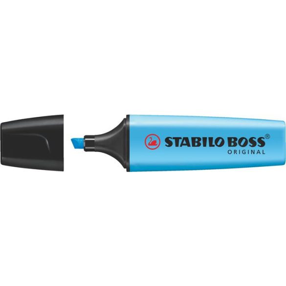 Szövegkiemelő, 2-5 mm, STABILO "Boss", kék