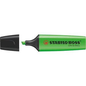 Szövegkiemelő, 2-5 mm, STABILO "Boss", zöld