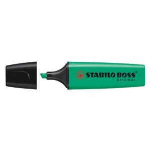 Szövegkiemelő, 2-5 mm, STABILO "Boss", türkiz