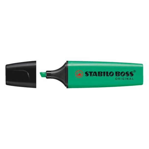 Szövegkiemelő, 2-5 mm, STABILO "Boss", türkiz