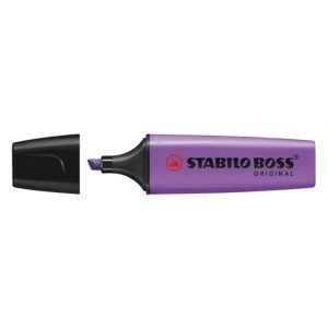 Szövegkiemelő, 2-5 mm, STABILO "Boss", levendula