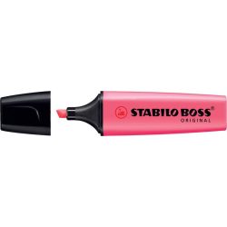   Szövegkiemelő, 2-5 mm, STABILO "Boss", rózsaszín