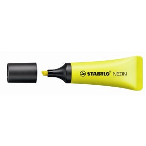 Szövegkiemelő, 2-5 mm, STABILO "Neon", sárga